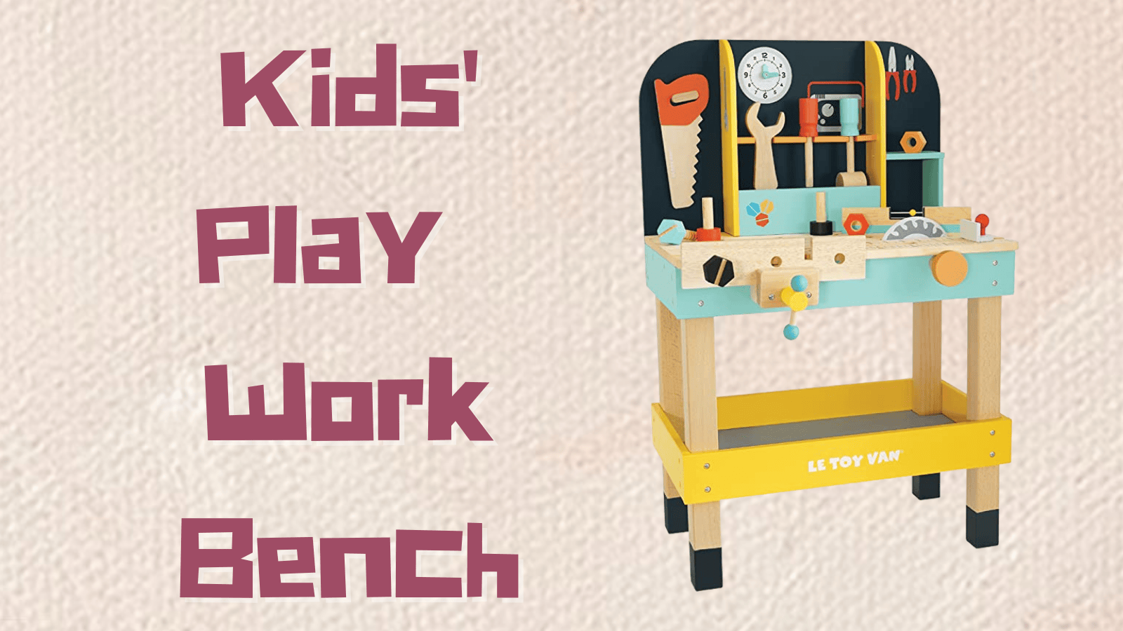 Kids Play Work Bench