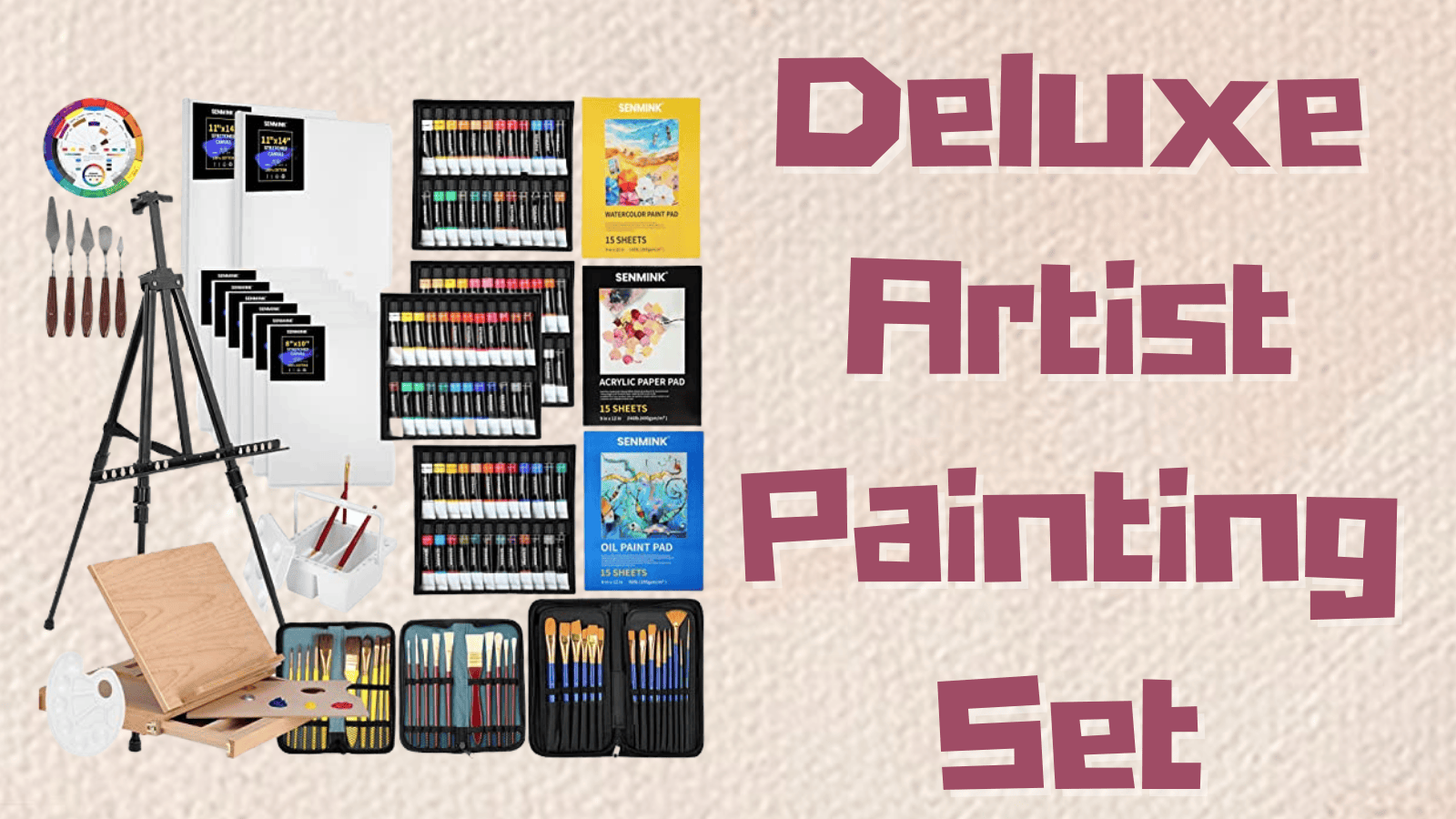 Deluxe Artist Painting Set